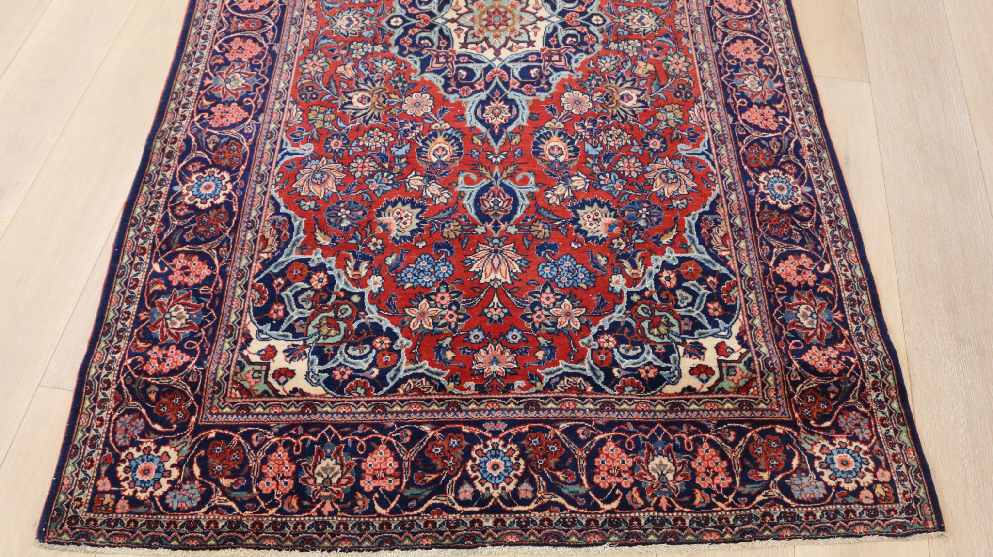 Decorative pair of Persian Keshan Rugs – C. John